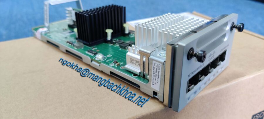 C3850-NM-4-10G 4 x Gigabit / 4 x 10 Gigabit Ethernet Network Module - Hình ảnh 2